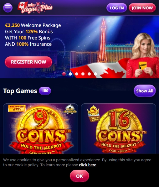 WinVegasPlus Casino